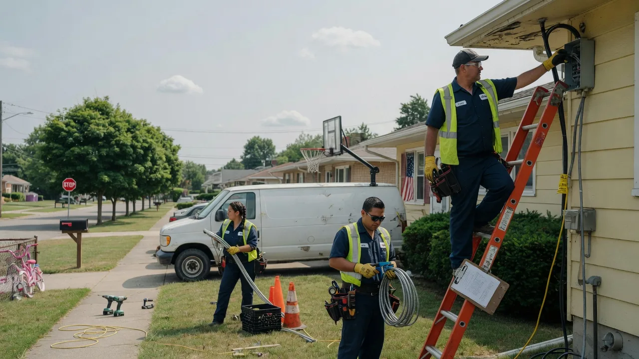 Licensed Electrician in Ewing, IL near me